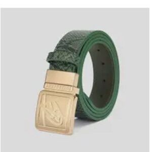 Green Belt with Gold Buckle